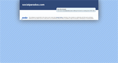 Desktop Screenshot of gypsey.socialparadox.com