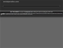 Tablet Screenshot of gaywebsource.socialparadox.com